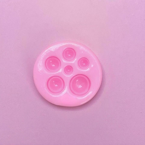 MOLDE DE SILICONA POP IT