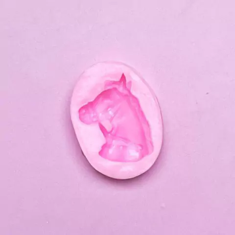 MOLDE DE SILICONA CABALLO CABEZA