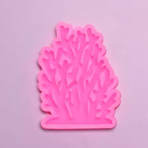 MOLDE DE SILICONA CORAL GRANDE