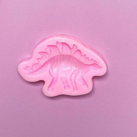 MOLDE DE SILICONA DINOSAURIO STEGOSAURUS