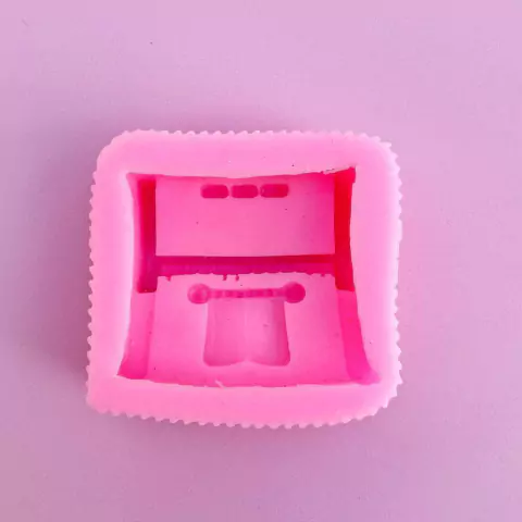 MOLDE DE SILICONA PIANO