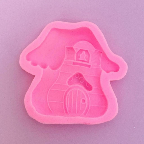 MOLDE DE SILICONA CASA HONGO
