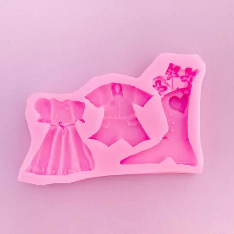 MOLDE DE SILICONA ROPA DE CAMPO