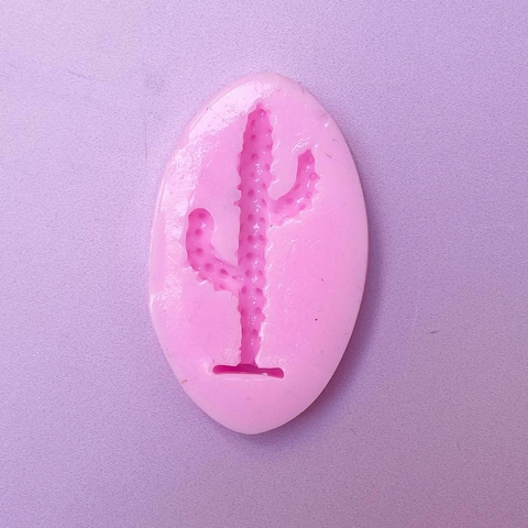MOLDE DE SILICONA CACTUS FINO