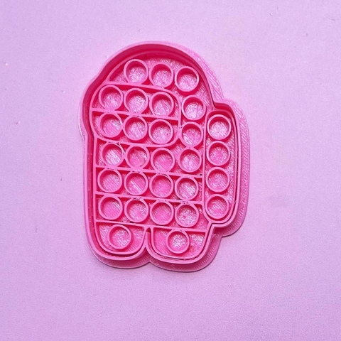 CORTANTE 3D AMONG US POP IT