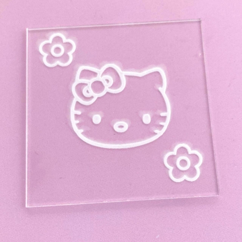 MARCADOR DE ACRILICO HELLO KITTY