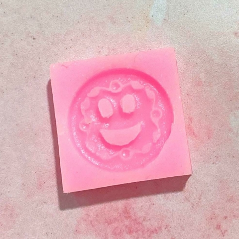 MOLDE DE SILICONA GALLETITA SONRISAS MINI