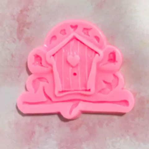 MOLDE DE SILICONA CASA DE PAJAROS