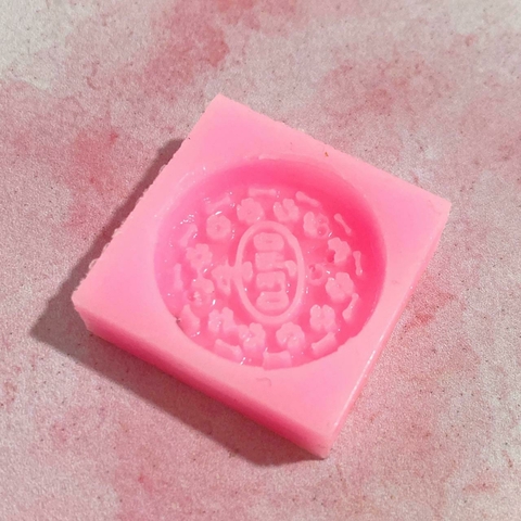 MOLDE DE SILICONA GALLETITA OREO MINI