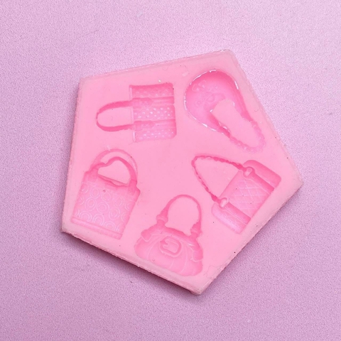 MOLDE DE SILICONA CARTERAS X5