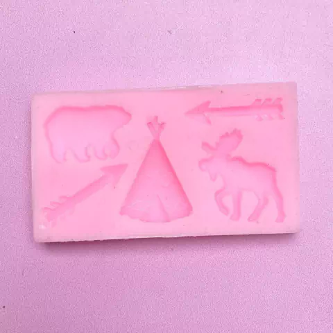 MOLDE SILICONA PUEBLO NOMADE