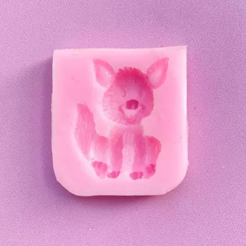 MOLDE DE SILICONA ZORRO