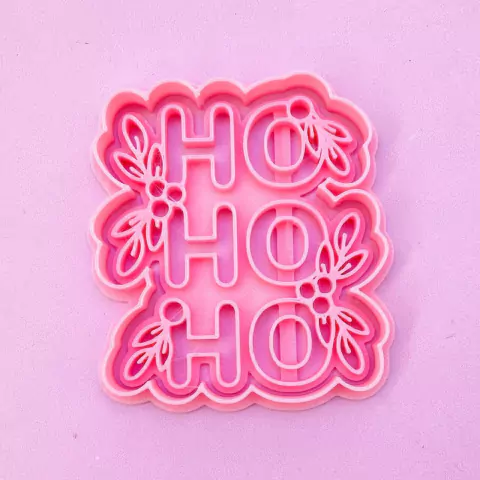 CORTANTE 3D NAVIDAD. HO HO HO