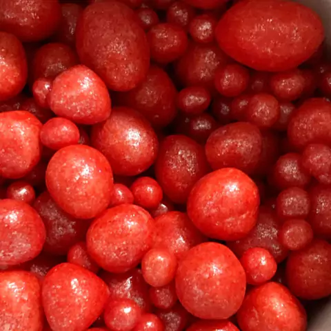 SPRINKLES CHOCOLATE - ENVASE x 40 GR DECOCHIPS - ROJO