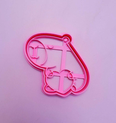 CORTANTE 3D CAPIBARA CORAZON - comprar online