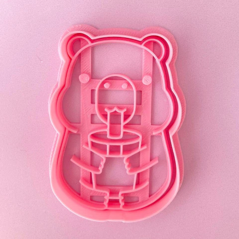 CORTANTE 3D CAPIBARA SORBETE - comprar online