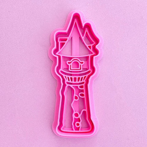 CORTANTE 3D RAPUNZEL TORRE - comprar online