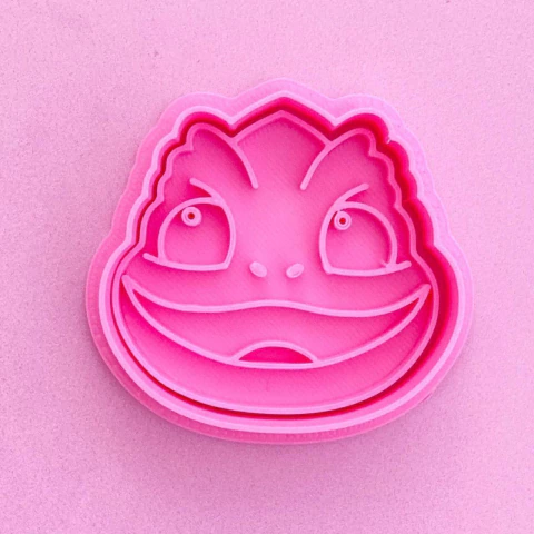 CORTANTE 3D RAPUNZEL PASCAL CARA - comprar online