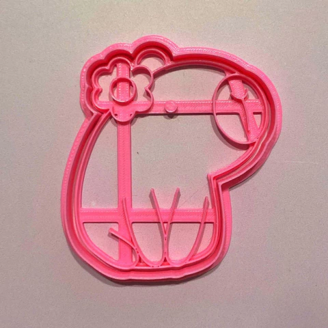 CORTANTE 3D CAPIBARA FLOR - comprar online