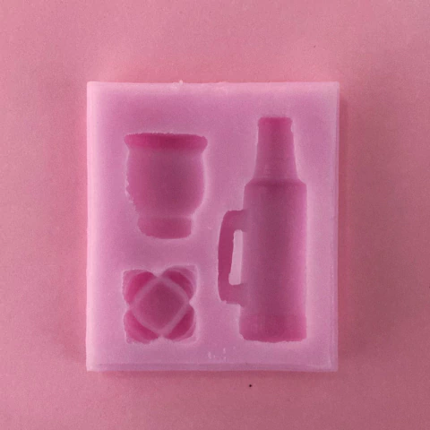 MOLDE DE SILICONA TERMO PASTELITO - comprar online