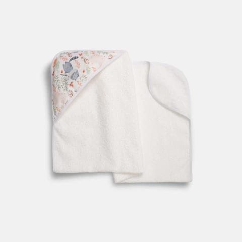 TOALLON CON CAPUCHA ANIMALITOS - comprar online