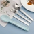 Set cuchara + Tenedor + Cuchillo Spoon - AIRE objetos decorativos