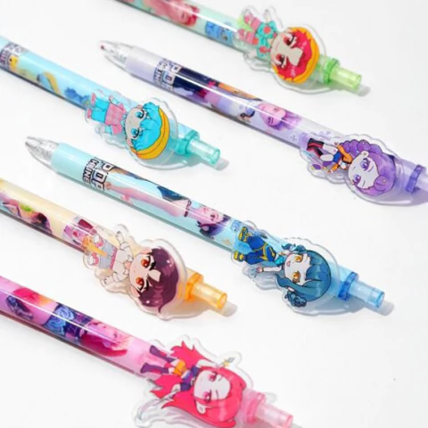 Lapiceras Guerreras K-pop x 6