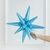 Globo Estrella 3D celeste metal 50 cm - comprar online