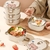 Lunchera doble acero inoxidable teddy en internet