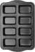 Molde mini budines x 8 - tienda online