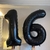 Globo Numero negro de 1 metro - comprar online