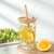 Vasos Frutales con tapa y sorbete - tienda online