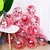 Globos confetti rojo 12" x 48 - comprar online