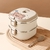 Lunchera doble acero inoxidable teddy - comprar online