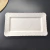 Bandeja Broderie blanca 24,5 x 14 cm