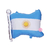Globo Bandera Argentina 60cm