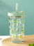 Vasos Frutales con tapa y sorbete - AIRE objetos decorativos