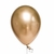 Globos cromado dorado 10" x 48 u - comprar online