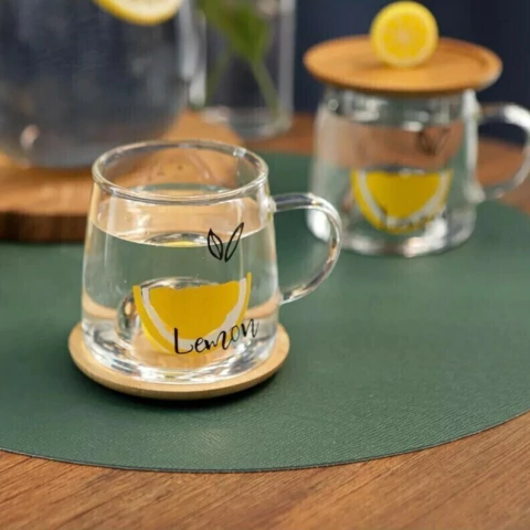 Taza con tapa Limón - comprar online
