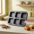 Molde brownies x 6