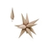 Globo Estrella 3D chocolate - comprar online