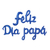 Globo Feliz día papá azul