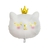 Globo gatita blanca 76 cm