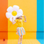Globo Margarita 70 cm - comprar online