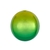 Globo orbz degrade verde 50 cm - comprar online