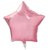 Globo estrella rosa 18" / 46 cm