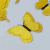 Mariposas imán con glitter dorado x 6 - comprar online