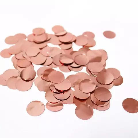 Confetti gold rose metal - comprar online
