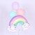 Globo arcoiris pastel 75 cm - comprar online