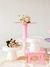 Pie de torta Blair 32 cm rosa - comprar online